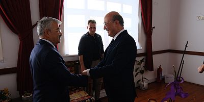 AKŞEHİR KAYMAKAMI DR. MUSTAFA YİĞİT’TEN BAŞKAN KÖKSAL’A ZİYARET