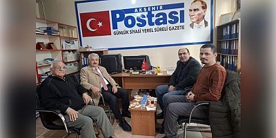 AKŞEHİR KAYMAKAMI MUSTAFA YİĞİT’TEN GAZETEMİZE ZİYARET