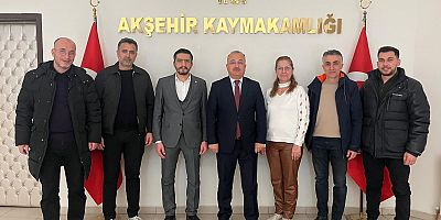AKŞEHİR KIZILAY'DAN KURUM ZİYARETLERİ 