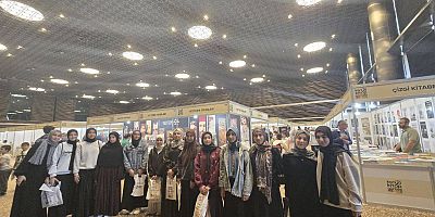AKŞEHİR MÜFTÜLÜĞÜ GENÇLİK KOORDİNATÖRLÜĞÜ GENÇLERLE 12. KONYA KİTAP FUARINI ZİYARET ETTİ