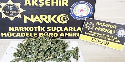 AKŞEHİR NARKOTİKTEN 8 GÖZALTI 2 TUTUKLAMA
