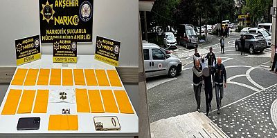 AKŞEHİR POLİSİ 14 BİN KULLANIMLIK BONZAİ ELE GEÇİRDİ