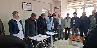 AKŞEHİR ŞEHİT AİLELERİ VE GAZİLER DERNEĞİ’NDE İSMAİL İNCE GÜVEN TAZELEDİ 