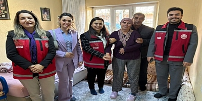 AKŞEHİR SOSYAL HİZMET MERKEZİ’NDEN TEKELİ AİLESİNE ANLAMLI ZİYARET