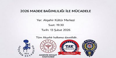 AKŞEHİR TAK KOLEJİ’NDEN MADDE BAĞIMLILIĞINA KARŞI KONFERANS