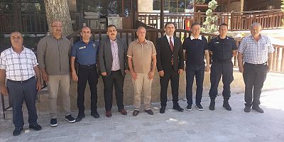AKŞEHİR TİCARET BORSASI'NDAN BURAK DİNÇ'E VEDA ZİYARETİ