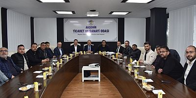 AKŞEHİR TİCARET VE SANAYİ ODASI NİSAN AYI MECLİS TOPLANTISI GERÇEKLEŞTİ