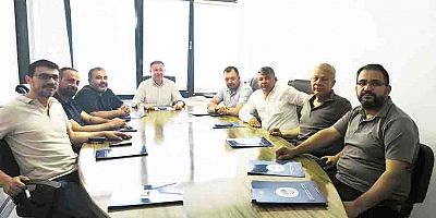 AKŞEHİR TSO'DA YENİ YÖNETİM İLK TOPLANTISINI YAPTI 