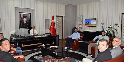 AKŞEHİR TSO’DAN KAYMAKAM YİĞİT’E ZİYARET