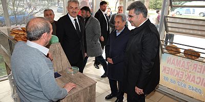 AKŞEHİRDE SİYASİ KERVANA KONYA MİLLETVEKİLİ MUSTAFA HAKAN ÖZER KATILDI.