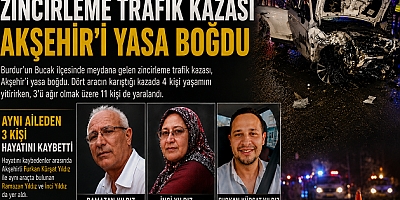 AKŞEHİRLİ AİLE HAYATINI KAYBETTİ 