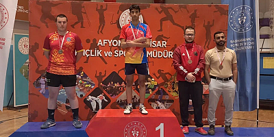 AKŞEHİRLİ SPORCU ASIM EMİR ŞAHİN BAŞARIYA DOYMUYOR