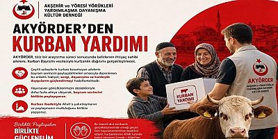 AKYÖRDER’DEN ANLAMLI BAYRAM DAYANIŞMASI: İHTİYAÇ SAHİBİ AİLELERE KURBANLIK DESTEĞİ