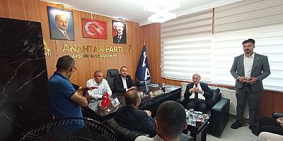 ANAHTAR PARTİ AKŞEHİR İLÇE BAŞKANLIĞI YENİ HİZMET BİNASINI AÇTI
