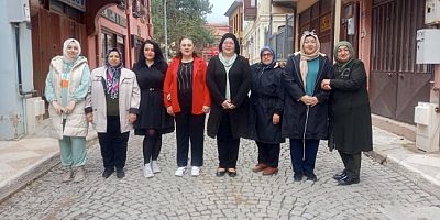 ANAHTAR PARTİ KADIN KOLLARINDAN BATI CEPHESİ KADINLAR DERNEĞİ’NE ZİYARET