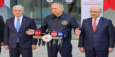 BAKAN YERLİKAYA: 'NARKOKAPAN KONYA' OPERASYONUNDA 421 KİŞİ GÖZALTINA ALINDI
