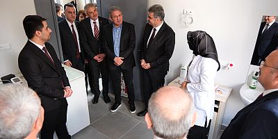 BAŞKAN ADAYI KAHRAMAN ANJİYO ÜNİTESİ VE SAĞLIK OCAĞI AÇILIŞINA KATILDI 