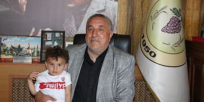 BAŞKAN AKBUĞA’NIN SEVİMLİ MİSAFİRİ: TÜRKİYE” SEVGİSİ MİNİK YÜREKTE