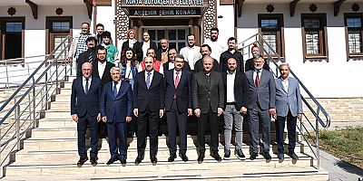 BAŞKAN ALTAY AKŞEHİR BASINI İLE BULUŞTU