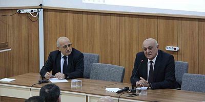 BAŞKAN ERKOYUNCU SELÇUK ÜNİVERSİTESİ ZİRAAT FAKÜLTESİ ÖĞRENCİLERİYLE BULUŞTU