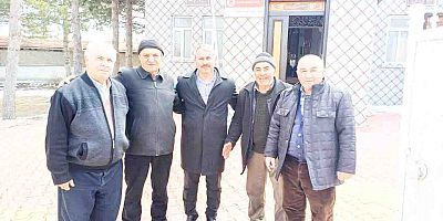 BAŞKAN GÜNALTAY'DAN CUMA NAMAZI ZİYARETİ 