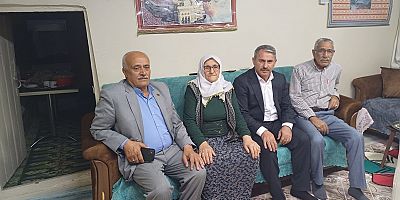 BAŞKAN GÜNALTAY'DAN ŞEHİT ANNESİNE ZİYARET 