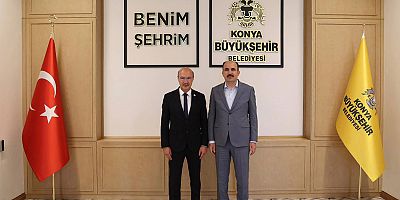 BAŞKAN KÖKSAL BAŞKAN ALTAY’I ŞENLİKLERE DAVET ETTİ