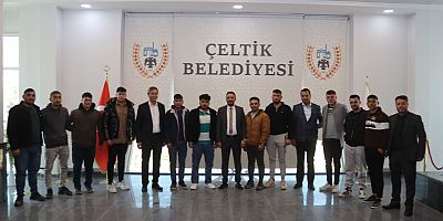 BAŞKAN MEŞE ASKER ADAYLARINI AĞIRLADI