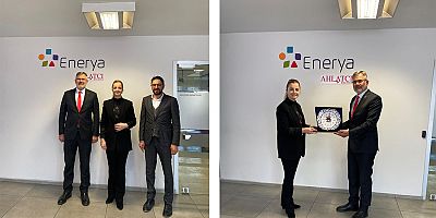 BAŞKAN SAĞLAM'DAN ENERYA ZİYARETİ