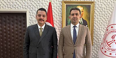 BAŞSAVCI ABUR’DAN KAYMAKAM TAŞAVLI’YA HAYIRLI OLSUN ZİYARETİ