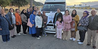 BATI CEPHESİ KADINLARI DERNEĞİ’NDEN EĞİRDİR KÜLTÜR GEZİSİ