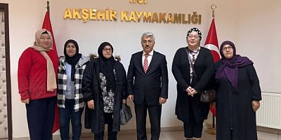 BATI CEPHESİ KADINLARI DERNEĞİ’NDEN KAYMAKAM YİĞİT’E ZİYARET