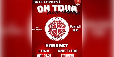 BATI CEPHESİ TARAFTAR GRUBUNDAN DEPLASMAN ORGANİZASYONU 