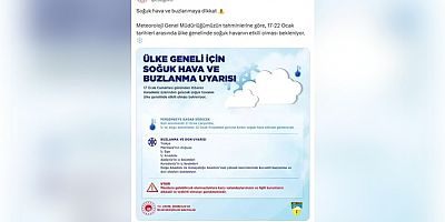 BUZLANMA VE DON UYARISI