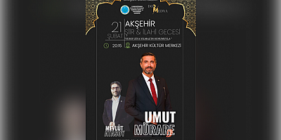 CAN-İLİM-DER’DEN ŞİİR & İLAHİ GECESİ ETKİNLİĞİ