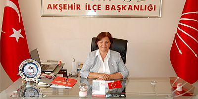 CHP AKŞEHİR'DEN SESSİZ YÜRÜYÜŞ