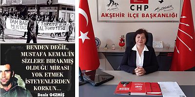 CHP AKŞEHİR İLÇE BAŞKANI UZUN: 53. YILDA ÜÇ FİDAN, ÜÇ YÜREK, ÜÇ GÜZEL İNSAN