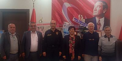CHP AKŞEHİR İLÇE TEŞKİLATINDAN POLİS HAFTASI ZİYARETİ