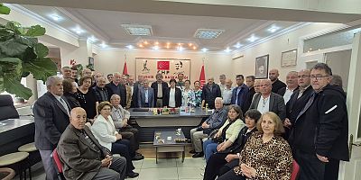 CHP AKŞEHİR TEŞKİLATI BAYRAMLAŞTI 