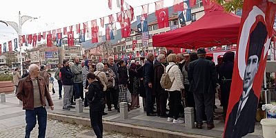 CHP'DEN ATATÜRK ANISINA LOKMA İKRAMI 