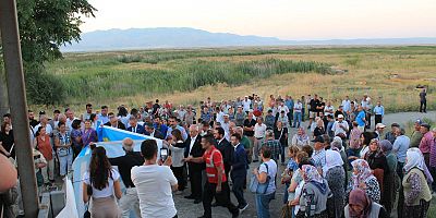 CHP MİLLETVEKİLLERİNDEN EBER GÖLÜ YAŞASIN HAREKETİ'NE DESTEK