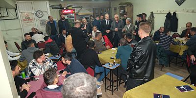 CUMHUR İTTİFAKI MAHALLE BULUŞMALARINDA GÖVDE GÖSTERİSİ YAPIYOR 