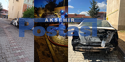 DOĞRUGÖZ’DE KORKUTAN GECE: PARK HALİNDEKİ İKİ ARAÇ KUNDAKLANDI!