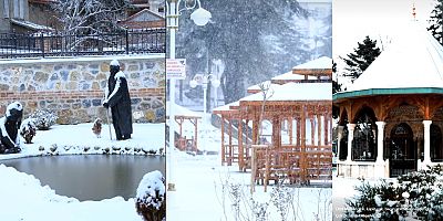 DÜNYANIN ORTASINDA YILIN İLK KAR SEVİNCİ 