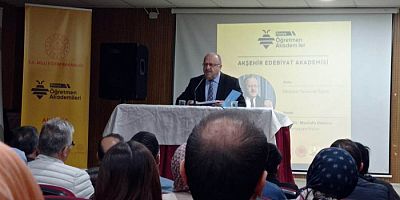 EDEBİYAT AKADEMİSİ DEVAM EDİYOR 