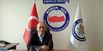 EĞİTİM-BİR-SEN AKŞEHİR TEMSİLCİLİK BAŞKANI YENİM'DEN EĞİTİMDE ŞİDDETE TEPKİ