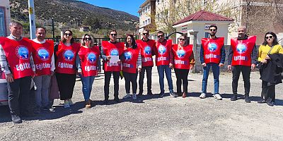 EĞİTİM İŞ AKŞEHİR'DEN BASIN AÇIKLAMASI 