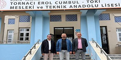 EĞİTİM-İŞ AKŞEHİR’DEN TORNACI EROL CUMBUL TOKİ MTAL’E ZİYARET