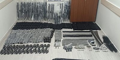 EMNİYET 1279 AV TÜFEĞİ PARÇASI ELE GEÇİRDİ 
