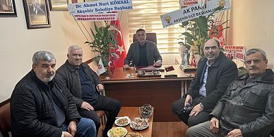 ESKİ MECLİS ÜYELERİNDEN BAŞKAN LEVENT EMİR’E ZİYARET